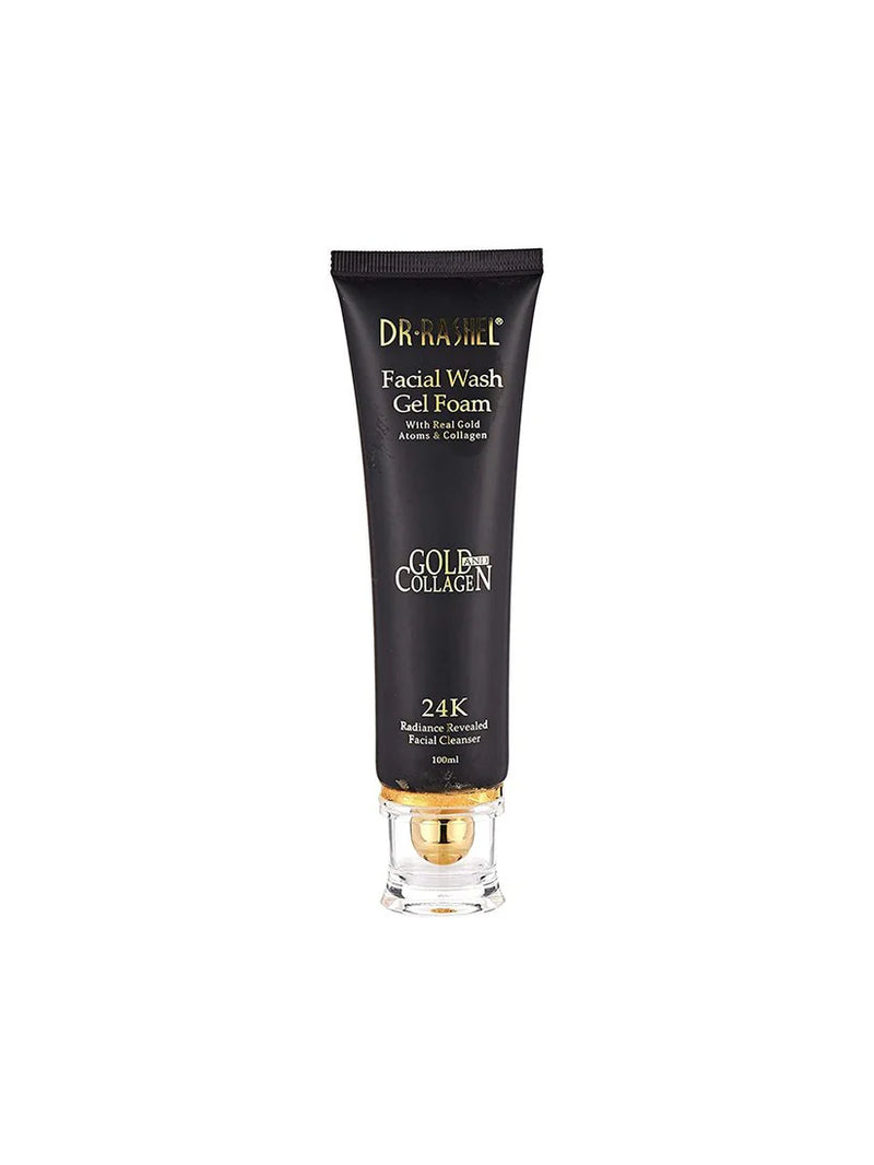 Dr Rashel Facial Wash Gel Foam with Real Gold Atoms & Collagen