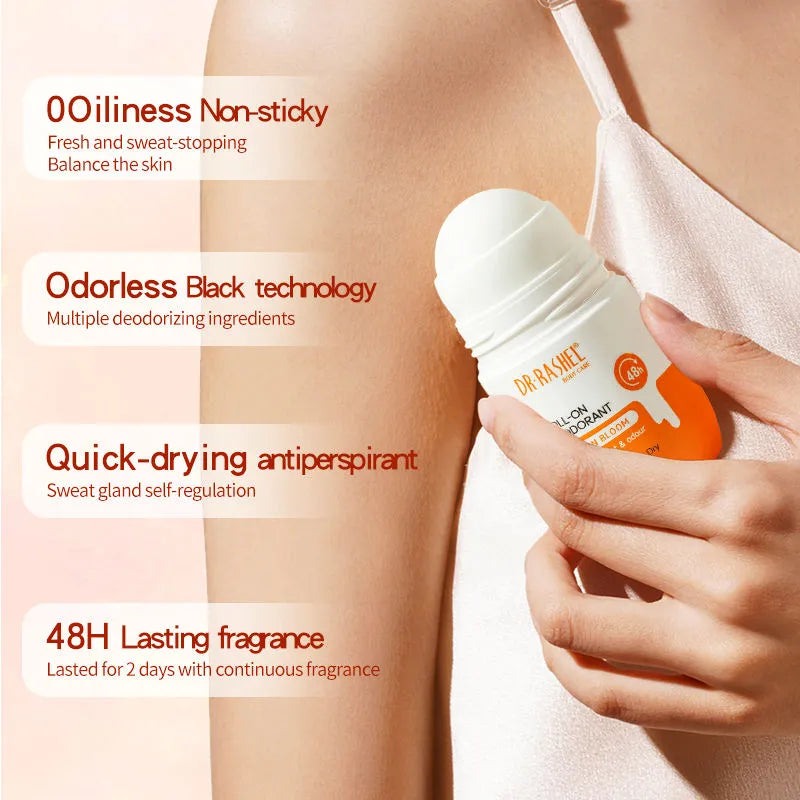 Dr. Rashel Passion Bloom Roll-On Deodorant 48H Protection - 50ml