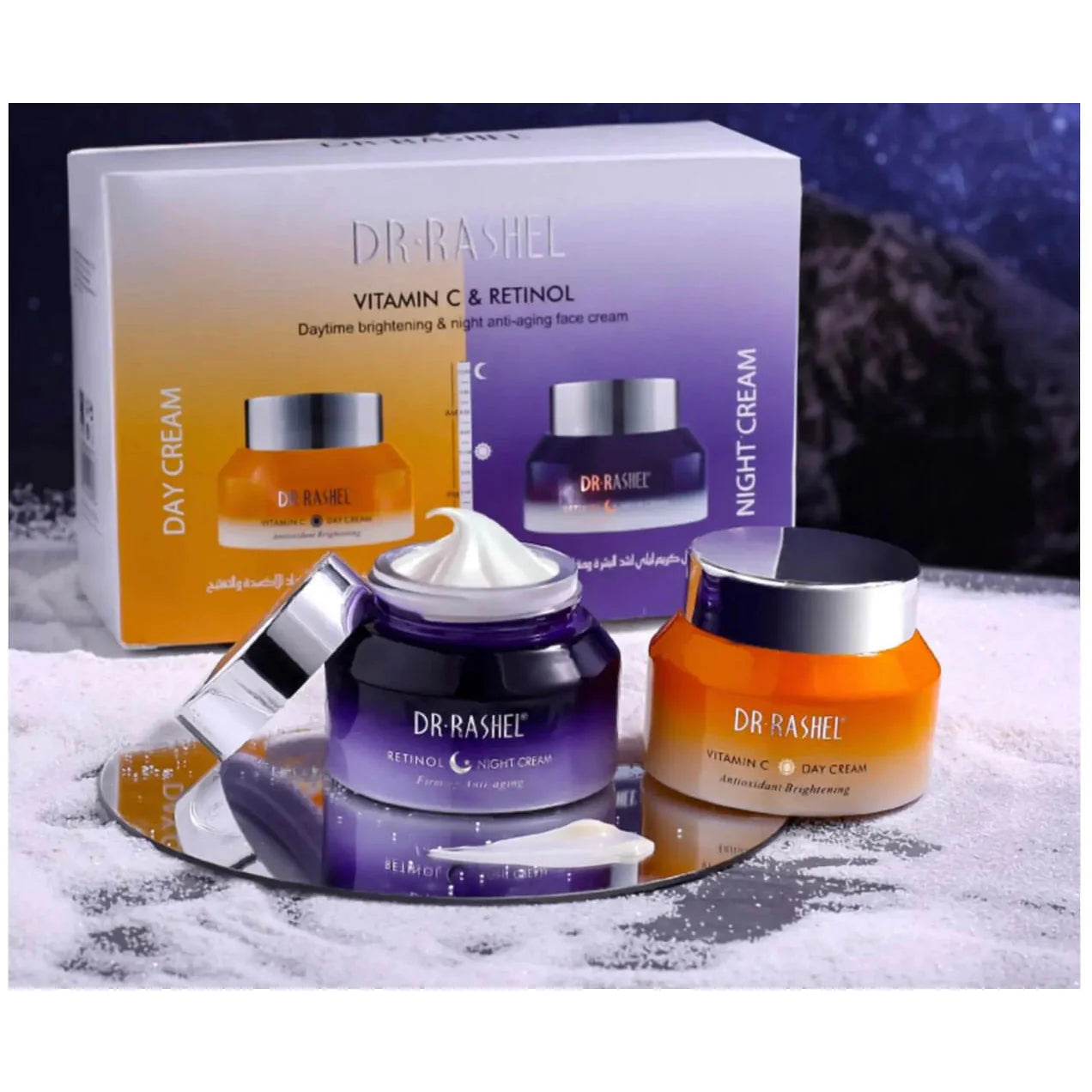 Retinol Cream Day Night Vitamin C DR RASHEL 3