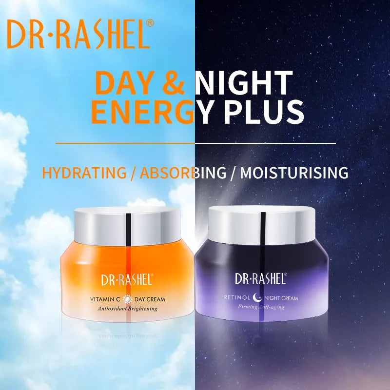 Retinol Cream Day Night Vitamin C DR RASHEL