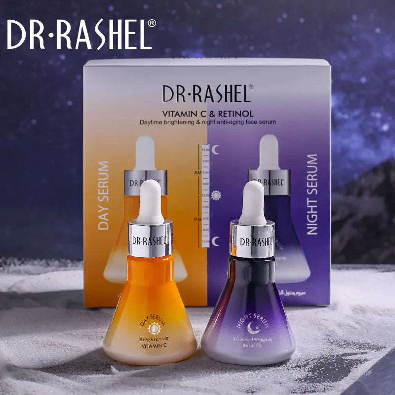 Vitamin C Retinol Serum for Day Night Radiant Skin Dr Rashel 2