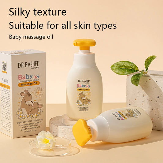 Dr.Rashel Almond oil and Vitamin E Baby massage oil 160ml
