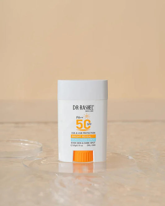 Dr Rashel UVA & UVB Protection Bright Reveal Sunscreen Stick PA++SPF50