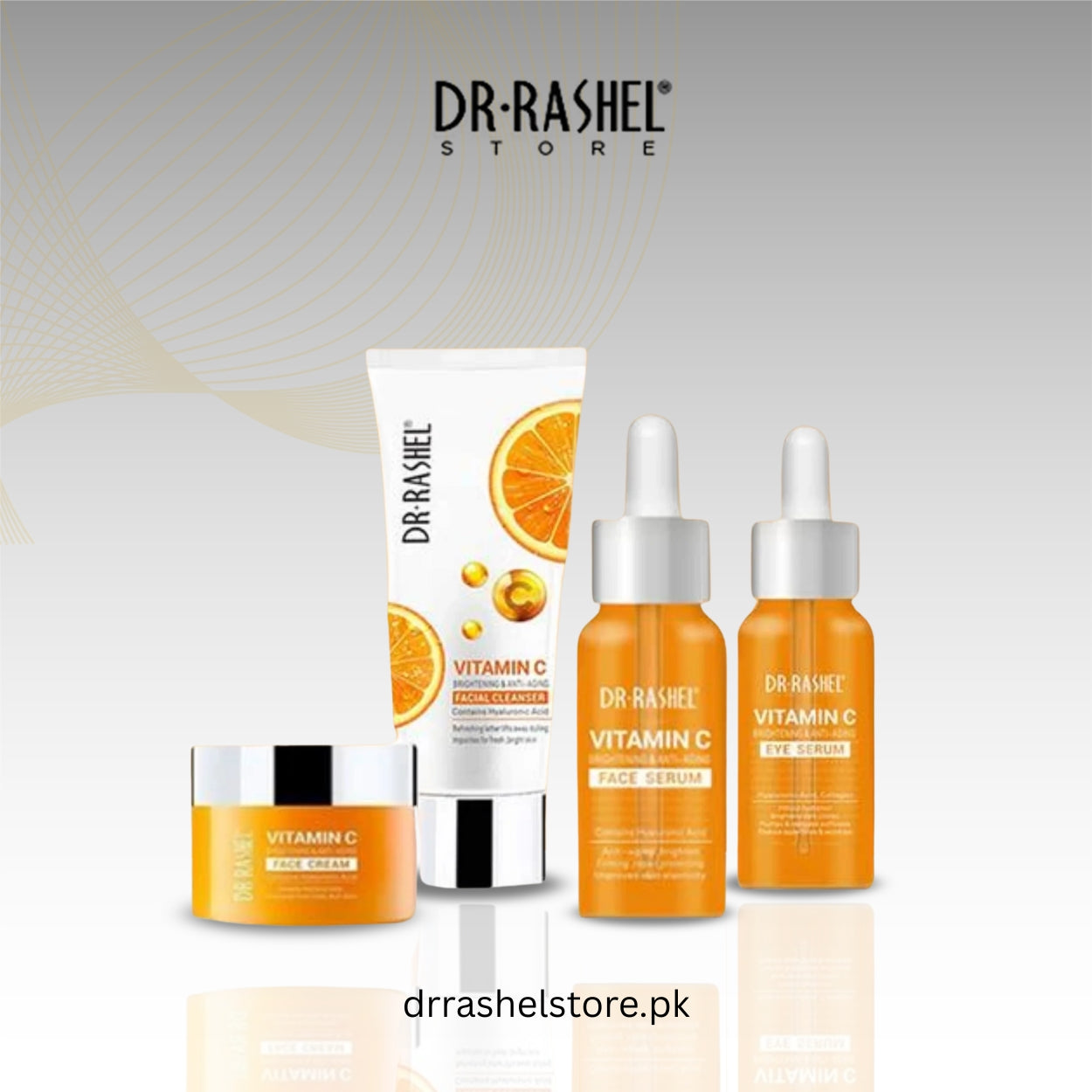 Dr Rashel Brightening Vitamin C Series Kit (Pack of 4)