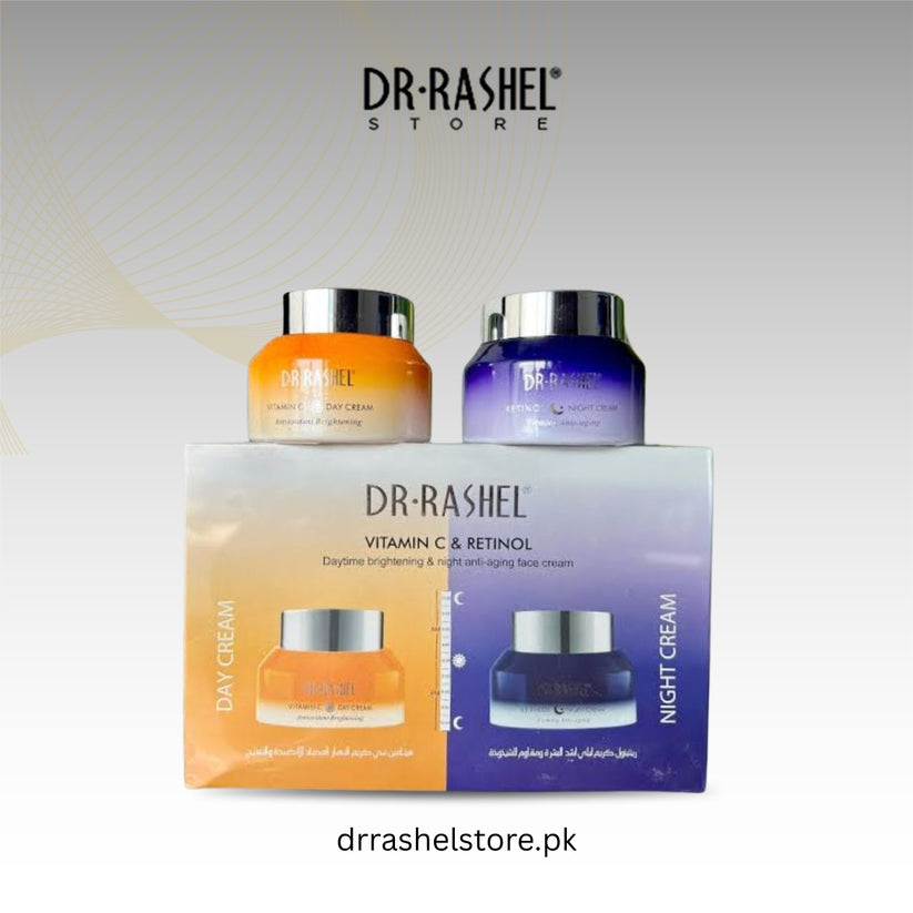 Buy Dr Rashel Vitamin C & Retinol Cream Combo in Pakistan