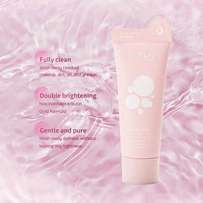 Estelin Niacinamide & Arbutin Whitening Face Wash 80g
