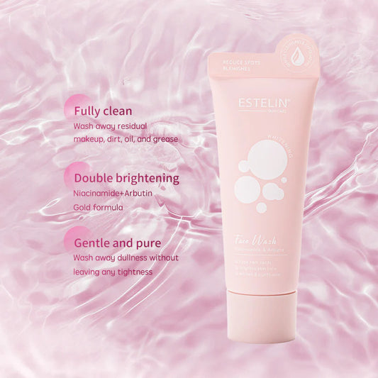 Estelin Niacinamide & Arbutin Whitening Face Wash 80g