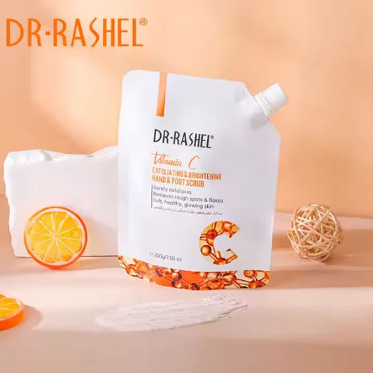 Dr.Rashel Vitamin C Exfoliating & Brightening Hand & Foot Scrub - 200g