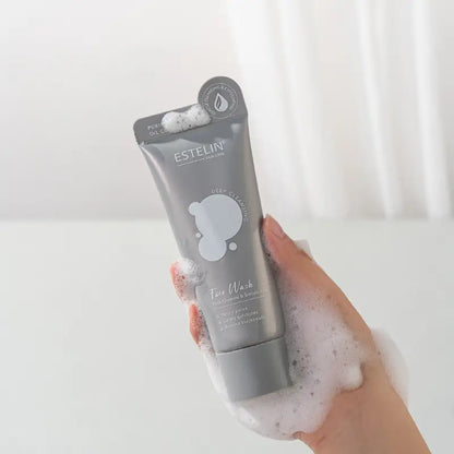 Estelin Black Charcoal & Salicylic Acid Face Wash 80g
