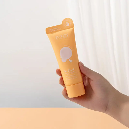 Estelin Vitamin C And Camellia Face wash 80g