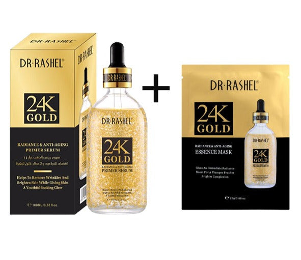 24K Gold Anti Aging Series Pack of 2 Revitalize Your Skin Dr Rashel