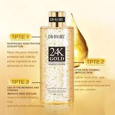 24K Gold Anti Wrinkle Essence Toner Unlock Radiant Skin Dr Rashel 1