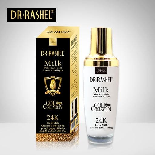24K Gold Collagen Facial Cleanser Milk Dr Rashel 1