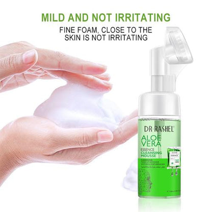 Aloe Vera Cleansing Mousse for Gentle Skin Cleanse Dr Rashel 2