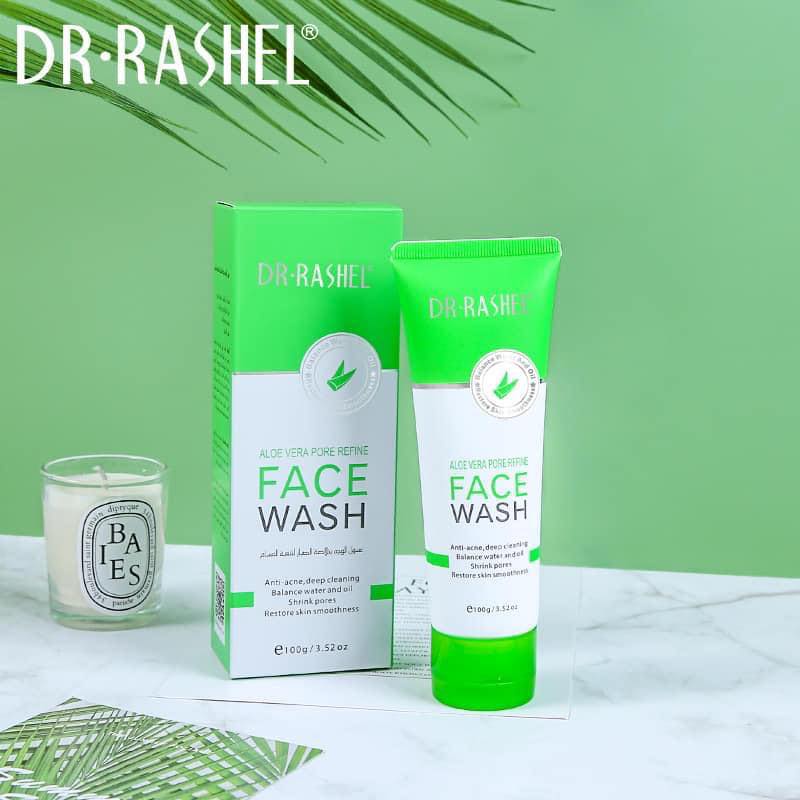 Aloe Vera Face Wash 100g Pore Refining Hydrating Dr Rashel 1