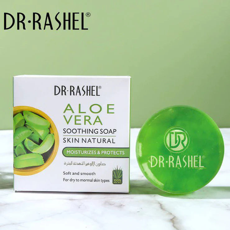 Aloe Vera Natural Soap for Soothing Soft Skin Dr Rashel
