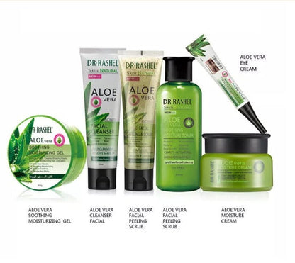 Aloe Vera Skincare Set 6 Pcs Hydrate Soothe Dr Rashel
