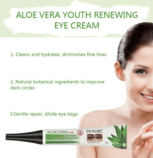 Aloe Vera Youth Eye Cream Dark Circle Puffiness Relief  Dr Rashel 2