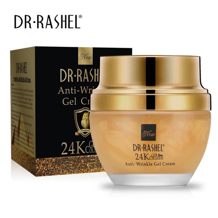 Anti Wrinkle Whitening Gel Cream 24K Gold Collagen Dr Rashel 1