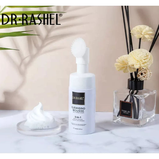 Dr Rashel Ceansing Mousse 3 In 1-Makeup Cleanses And Exfoliates 125ml
