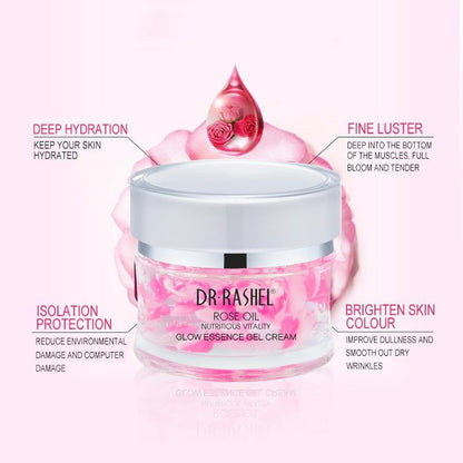 Dr Rashel ROSE OIL GLOW ESSENCE GEL CREAM 50g