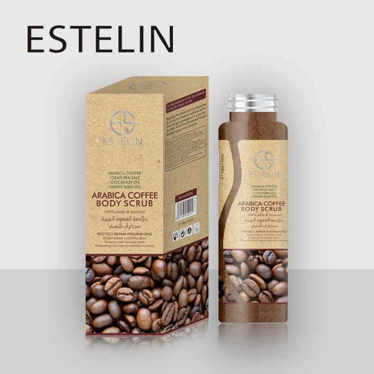 Dr Rashel estelin arabica coffee body scrub 200g