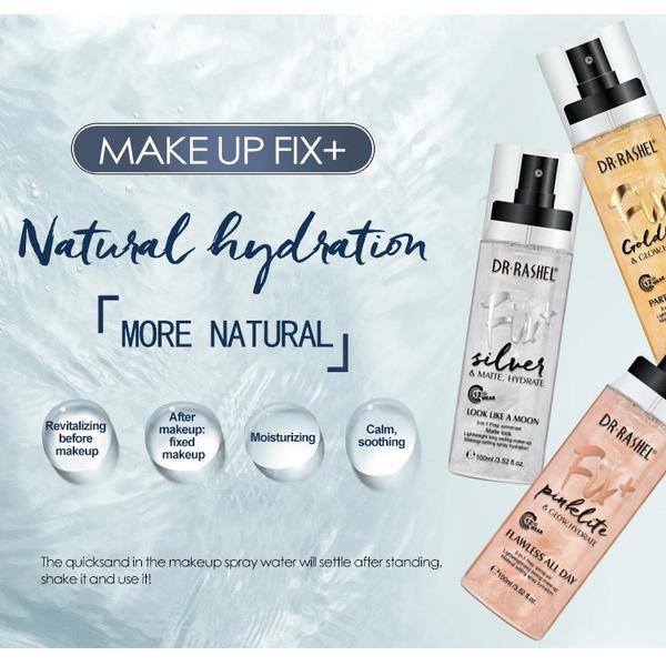 Makeup Fixer Spray Long Lasting Hydrating Glow Dr Rashel 3