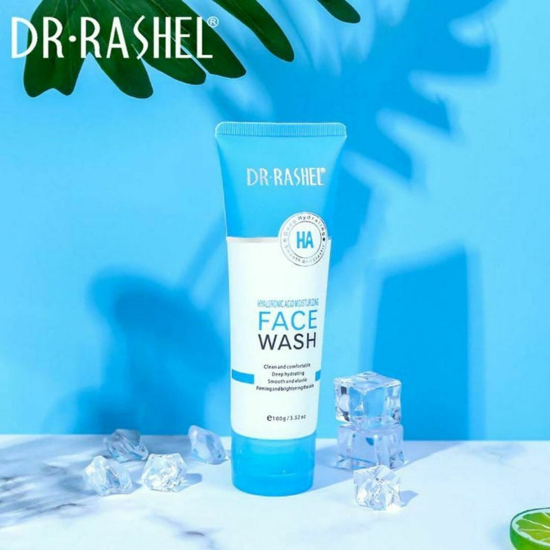 DR RASHEL Hyaluronic Acid Moisturizing and Smooth Face Wash, 100g